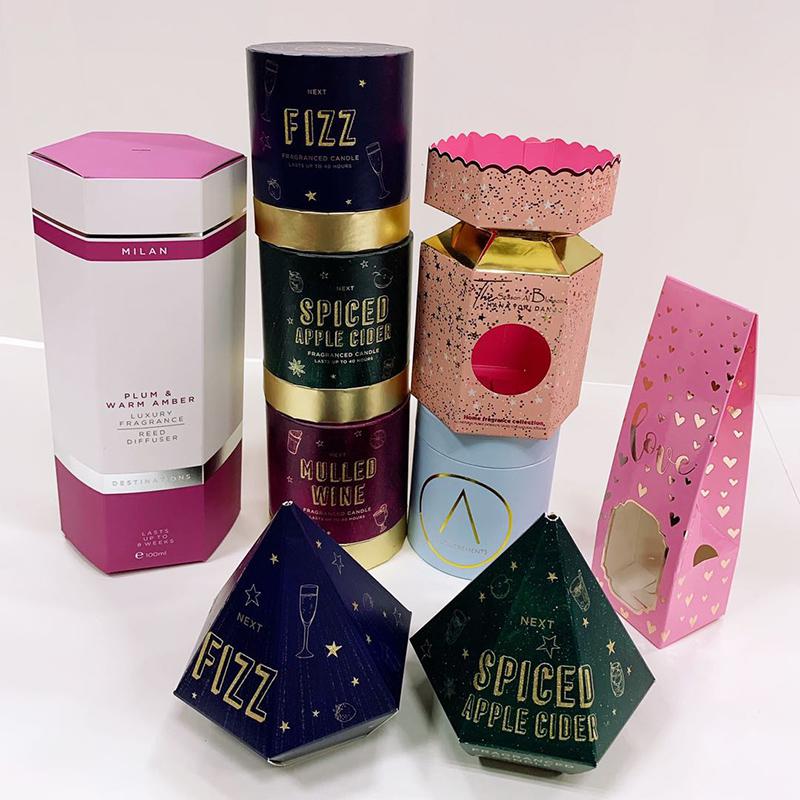 东阳化妆品包装盒、异形包装盒、异形礼盒、异形纸盒定制印刷